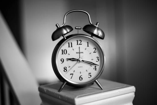 An alarm clock ticks away, telling Adventists when it's time for Sabbath School. 